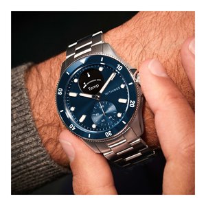 Reloj Inteligente (Híbrido) SCANWATCH Nova Plateado y Azul 42 mm 57253 - Product Image 3