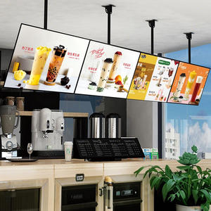 Caja de luz publicitaria magnética LED para restaurantes, tiendas de postres, hamburguesas, té de la leche, PVC colgante de aluminio de lista de precios, publicidad en TV - Product Image 5