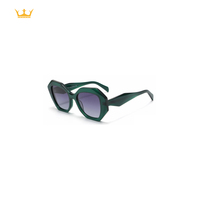Lunettes de soleil unisexes tendance pour l'extérieur, monture carrée surdimensionnée, verres dégradés, protection UV400 %