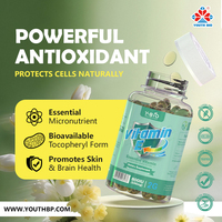 Gélules de Vitamine E Naturelle de Haute Qualité OEM ODM 800 UI D-Alpha Tocophérol Formule Bien-être Général pour Employés de Bureau Disponible