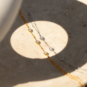 36 शैली उपलब्ध लिंक चेन ब्रेसलेट बेड्स फास्टनेस चेन गुलाम कंगन मोती हाथ चेन कंगन मोती हाथ चेन ब्रेसलेट - Product Image 5