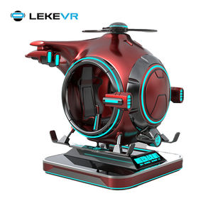 Cockpit de Simulateur de Vol 9D LEKE Avion pour Parc d'Attractions - Product Image 3