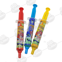 Seringue de bonbons liquides fruités Seringue sucrée Confiture de bonbons liquides en forme d'aiguille Jelly Candy Toys