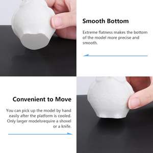 Plateau en verre Creality Ender 3 235x235mm, surface de construction en verre trempé pour Ender 3 Pro Ender 5 - Product Image 5