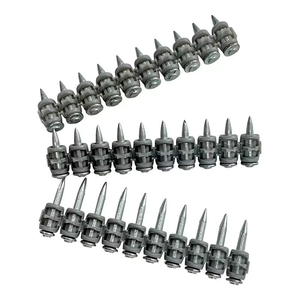 Clous en béton assemblés galvanisés certifiés ISO 9001 pour cloueuse à pistolet <span class=keywords><strong>Hilti</strong></span> BX3 X-P broches B3 MX 16mm <span class=keywords><strong>1000</strong></span> pièces/boî<span class=keywords><strong>te</strong></span> fabriqués en Chine - Product Image 1