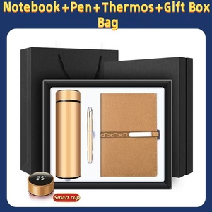 Edición 2025 Ideas de regalos de negocios: logotipo personalizado Ideas de regalos de negocios Taza térmica Unidad USB Paraguas Juego de cuaderno (BOLÍGRAFO) - Product Image 3