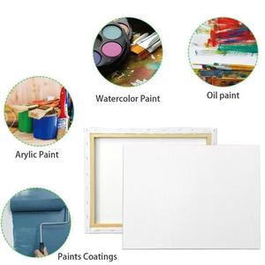 2026 Hot Sale Professional Fine Art Supplies Custom Size100% Pure Cotton Blank <b>Framed</b> Stretched <b>Canvas</b> for Oil Acrylic Painting - Product Image 4