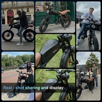 Vélo Électrique à Assistance Électrique 20" Pneus Larges Double Moteur 1000W 48V 35Ah Longue Portée 110km Norme UE 25km/h Cyclomoteur Électrique Usine