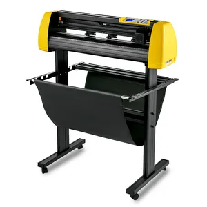 Fábrica 720mm 24 polegada 1360mm 48 polegada Gráfico Cameo vinil corte plotter com tela LCD Câmera cortador plotter máquina