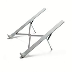 Support portable multifonction en alliage d'aluminium pour ordinateur portable, réglable en hauteur, pliable, support de bureau, fixation pour tableau de bord, pour utilisation sur bureau - Product Image 1
