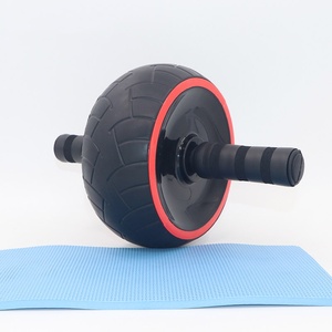 Tập luyện sức mạnh Đào tạo nhà phòng tập thể dục <span class=keywords><strong>AB</strong></span> tập thể dục con lăn với đầu gối pad cơ bụng bánh xe - Product Image 2