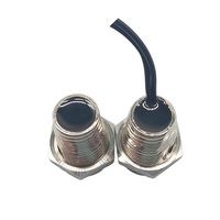 Capteur de porte de garage magnétique filaire NC robuste avec portée de détection de 20-30 m, antivol, en alliage de zinc