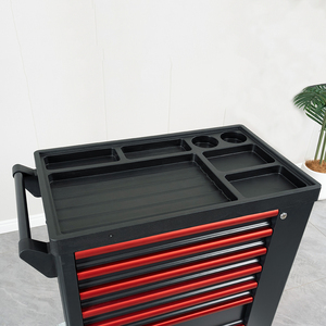 Chariot d'atelier en acier à 7 tiroirs pour réparation automobile, avec 526 kits d'outils, verrouillable, pour mécaniciens, vente en gros d'usine, TCS-06 De - Product Image 6