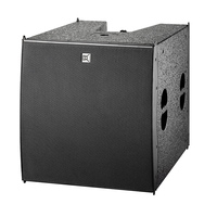 Audio professionnel Mini système de réseau de lignes bidirectionnel Double woofer 5 "un pilote de compression en néodyme 1.4" pour l'intérieur