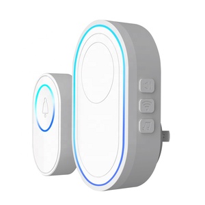 <span class=keywords><strong>Sonnette</strong></span> sans fil US EU UK Type Outdoor No Wiring Waterproof Doorbell 150M Wireless Distance Home Welcome Door Chimes - Product Image 1