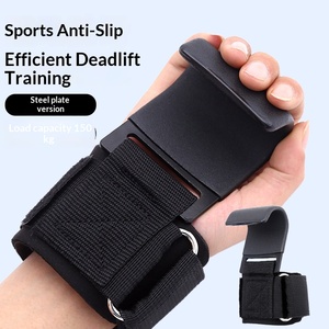 Crochets de <span class=keywords><strong>musculation</strong></span> pour tractions, <span class=keywords><strong>musculation</strong></span>, entraînement en salle de sport, avec sangle de poignet réglable pour la <span class=keywords><strong>musculation</strong></span> - Product Image 2