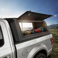 Toyota Vigo Double Cab – Capote rigide manuelle rétractable en aluminium, couvre-benne et tonneau cover
