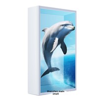 Vetrina LCD Trasparente 3D da 49 Pollici, Modello RFY-TM, 2GB RAM, 32GB ROM, Angolo di Visione 178°, Tempo di Risposta 8ms, per Supermercati