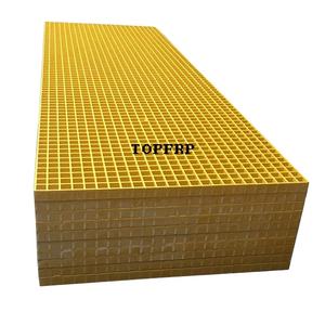 Grillage en plastique renforcé de fibre de verre de passerelle de plancher de GRP résistant à la chaleur de haute résistance - Product Image 1