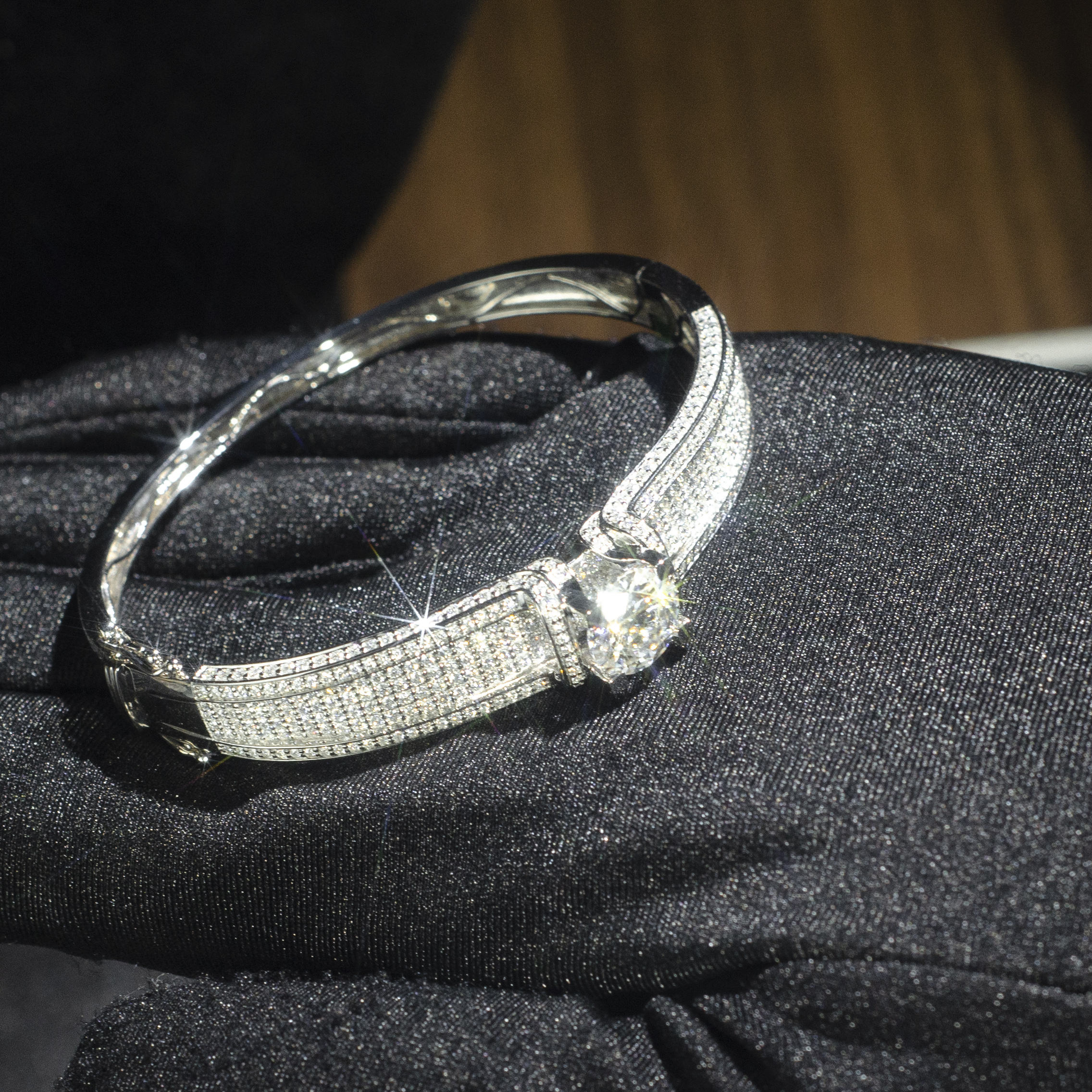 925 Silver with Moissanite