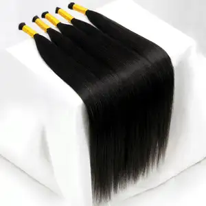 Vente en gros, cheveux naturels Remy indiens blonds, bruts, non traités, tissage européen, vente en gros