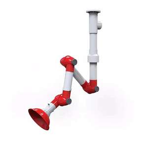 Qualidade Superior PP Fume Sucção Arm Universal Poeira Extração para Laboratório PP Laboratório Móveis - Product Image 5