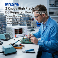 Fuente de Alimentación de CC Ajustable de Alta Precisión MYAMI 30V 20A 30A 50A 60A 600W 900W 1500W 1800W, Fuente de Alimentación de CC Variable de Sobremesa
