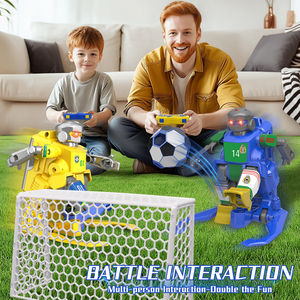 Remote Control Battle <strong>Robots</strong> <strong>Football</strong> Game 2 Players Plastic Kids Table <strong>Football</strong> - Product Image 1