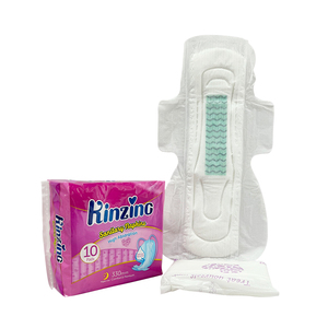 Tek kullanımlık bayanlar pamuk hijyenik pedler süper emicilik ucuz sıhhi peçeteler kadın peçete ped sıhhi kutu nefes kanatlı - Product Image 4