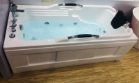 Baignoire gonflable double douche, bain de massage, économique
