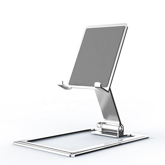 Portable Desktop Stand Cell Phone Foldable Swivel Tablet Stand Holder Adjustable Tablet Mount Stand