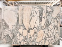 Pierre décorative personnalisée en marbre naturel rose fumé pour cheminée – Toutes tailles et designs disponibles