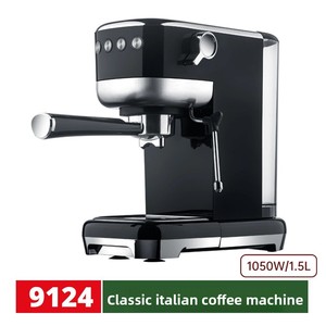 Machine à expresso électrique <span class=keywords><strong>italienne</strong></span> semi-automatique 1350W, mousseur à lait domestique, design compact, pression 20 bars, contrôle de la température - Product Image 2