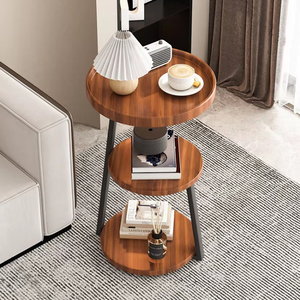 <span class=keywords><strong>Tavolino</strong></span> a tre strati per balcone domestico divano lato appartamento dormitorio Hotel <span class=keywords><strong>tavolino</strong></span> d'angolo - Product Image 3