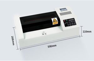Machine à plastifier <span class=keywords><strong>A3</strong></span> A4 à prix avantageux, machine à plastifier thermique à 4 rouleaux, à chaud et à froid, haute vitesse, pour usage domestique et professionnel - Product Image 6