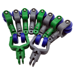 Carro de nailon de plástico colgante transportador superior para línea de procesamiento de sacrificio de aves de corral - Product Image 6