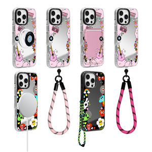 Vui Thiết Kế Gương iPhone 16/15 Tùy Chỉnh Bảo Vệ Điện Thoại Trường Hợp Máy Ảnh Bảo Vệ Thời Trang Cá Tính Sạc Không Dây - Product Image 1