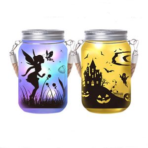 Energia solare fata luce notturna fai da te Kit <span class=keywords><strong>di</strong></span> artigianato per ragazze giocattolo educativo per fare la propria lampada decorazione fata lanterna bark arti mestieri - Product Image 2