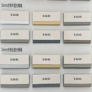 Stores alvéolaires en tissu non tissé de polyester de 16 mm, écologiques, pour fenêtres, anti-UV, anti-bruit, pour une protection solaire optimale de la pièce. - Product Image 3