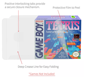 Pour Nintendo GBA GBC <span class=keywords><strong>NGPC</strong></span>, étui de Protection transparent GB, chariot de Protection transparent CIB, boîte de manchon pour cartouche d'affichage usine - Product Image 3