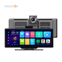 Maustor-Écran Intelligent Universel pour Voiture, Carplay Sans Fil, Android 10.26, 4 + 64G, avec Carte Sim, 3G/4G, TF, Wifi BT, 10.0 Pouces