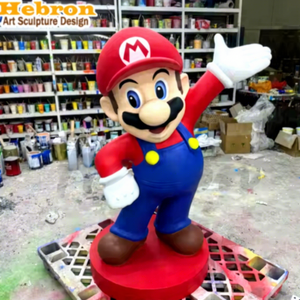 Figura <span class=keywords><strong>de</strong></span> <span class=keywords><strong>Mario</strong></span> <span class=keywords><strong>Bros</strong></span> <span class=keywords><strong>de</strong></span> Tamaño Real Personalizada, Estatua <span class=keywords><strong>de</strong></span> Resina y Fibra <span class=keywords><strong>de</strong></span> Vidrio, Escultura Hecha a Mano y Pintada a Mano, Arte para Navidad y Halloween - Product Image 1