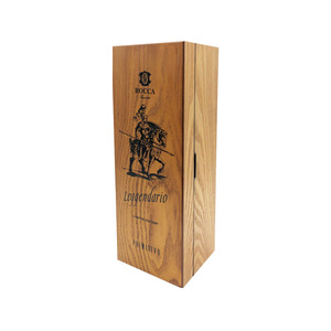 Cajas de madera maciza para vino tinto, brandy, whisky y otras bebidas espirituosas; cajas de exhibición para botellas individuales o dobles. - Product Image 1