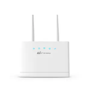 HCX R311 Router Nirkabel 4G, Router 4G Mendukung Slot Kartu Sim Wifi LTE CPE Tak Terkunci 3G 4G