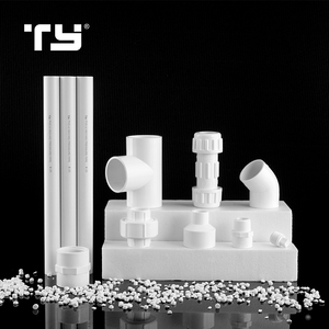 ที่เชื่อถือได้ผู้ผลิตพีวีซี PVC-U UPVC ท่อพลาสติกที่เหมาะสม PN10 <span class=keywords><strong>ISO</strong></span> 1452 <span class=keywords><strong>90</strong></span>องศาข้อศอก - Product Image 2