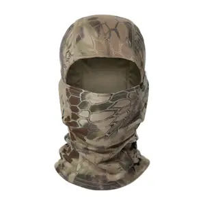 Impression personnalisée cagoule crâne camo un trou masque complet moto cagoule