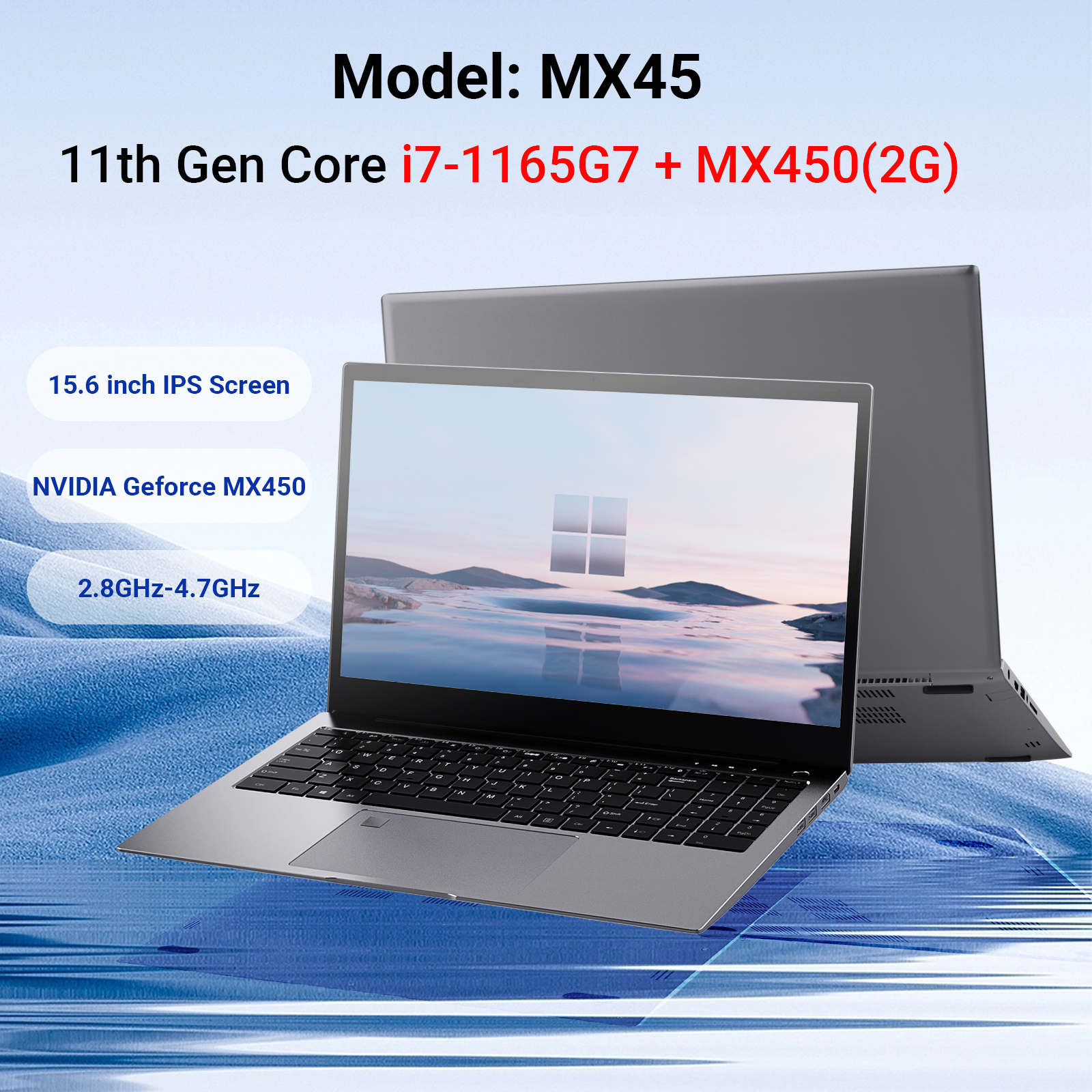 i7-1165G7 + MX450(2G)