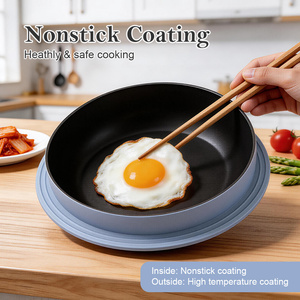 Casserole coréenne en fonte d'aluminium antiadhésive OEM, pour soupe miso, ragoût, bibimbap, pot <span class=keywords><strong>à</strong></span> <span class=keywords><strong>riz</strong></span>, Ttukbaegi - Product Image 5