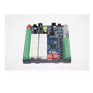 Módulo IO con 8 entradas digitales, 8 puertos de salida digital y Modbus RTU RS485 - Product Image 1