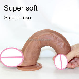 Grote dildo penis seksspeeltje <span class=keywords><strong>super</strong></span> realistisch kunstmatige penis dildo clitorale stimulatie met zuignap voor vrouwen seksproduct - Product Image 3